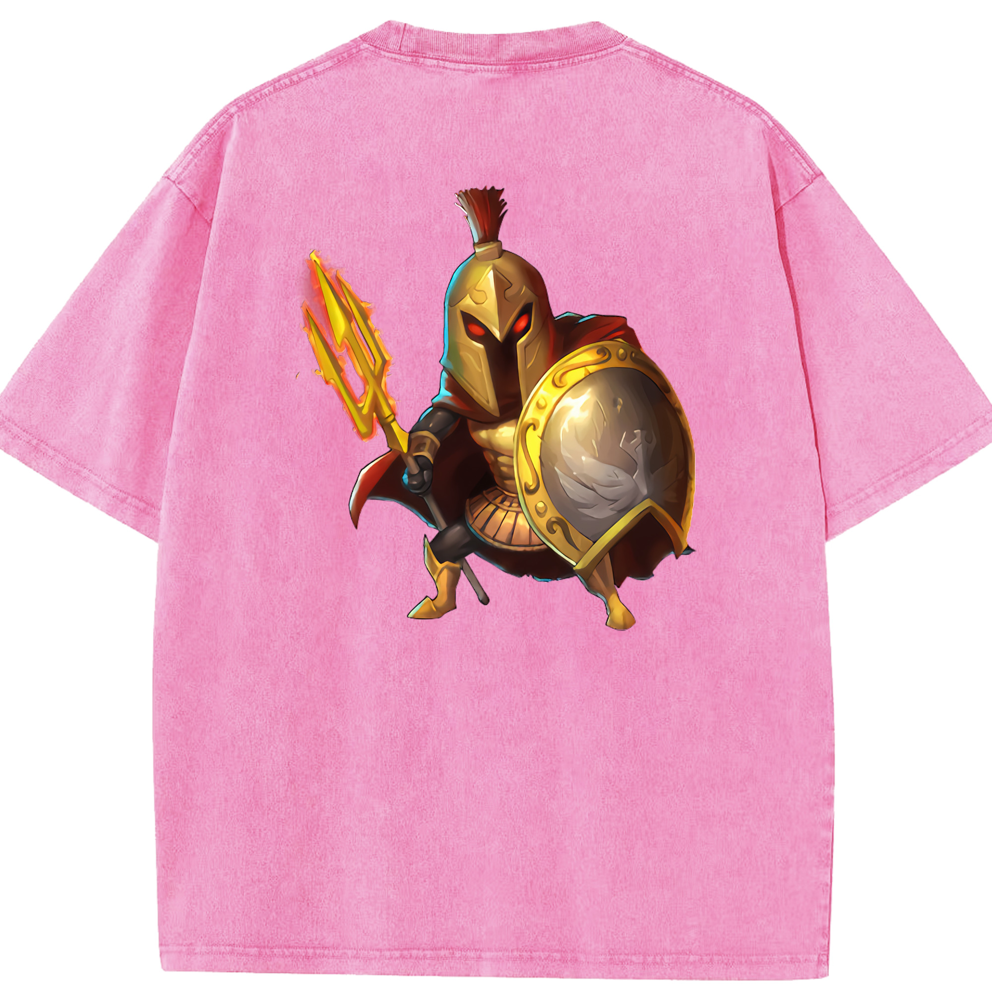 リーグ・オブ・レジェンド League of Legends LOL 綿100% ヴィンテージ風 半袖Tシャツ（背面プリント）
